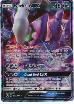 Darkrai GX - 88a/147 - Jumbo Cards (PR) Alternate Art 088a/147 / Ultra Rare - Image 1