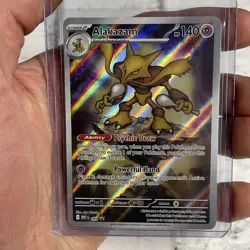 Alakazam 009 Me: Mega Evolution Promo Exclusive Holo Pokemon Card NM/MT Pokemon - Image 1