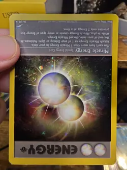 Pokemon Neo Destiny Miracle Energy 16/105 Holo Card 1st Edition MP - Image 2