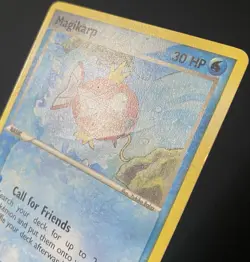 Magikarp 65/109 Team Rocket Returns Regular *DAMAGED* Pokemon Card - Image 3