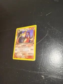 Dark Charizard 21/82 1st Edition Italian Team Rocket Pokemon Card Played WOTC - Image 3