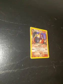 Dark Charizard 21/82 1st Edition Italian Team Rocket Pokemon Card Played WOTC - Image 4