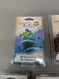 Legend Of The Five Rings - The Card Game - Lot Of 5 Dynasty Packs - Image 2