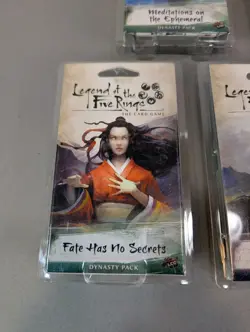 Legend Of The Five Rings - The Card Game - Lot Of 5 Dynasty Packs - Image 4