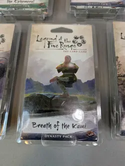 Legend Of The Five Rings - The Card Game - Lot Of 5 Dynasty Packs - Image 5