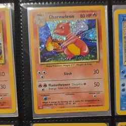 Nintendo Pokemon TCG 2023 Holo 9-Card Lot Charmander Charmeleon Pikachu Mewtwo - Image 2