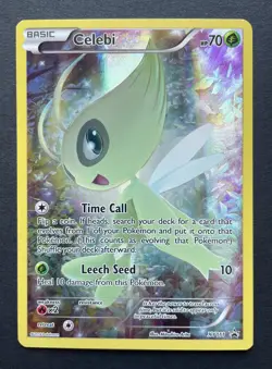 Pokemon Card Black Star XY Promo : CELEBI XY111 Mythical Collection - NM/MINT - Image 1