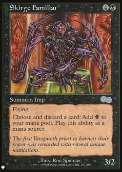 Skirge Familiar - Non-Foil - The List - USG-157 | MTG Card - Image 3