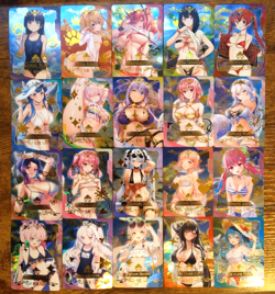 BEAUTIFUL 20 Goddess Story Card Lot - Popular Anime Waifu Girls Mash Miku Iori - Image 1