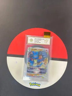 Lucario VSTAR RRR CS5bC-075/128 Pokemon Card Chinese Grade10 - Image 1