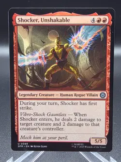 Shocker, Unshakable - 0089 - Marvel's Spider-Man - MTG - NM/M - English - Image 1