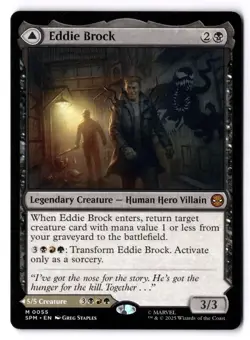 Eddie Brock NM* The Amazing Spider-Man ENGLISH 0055 mtg -UnltdCards - Image 1
