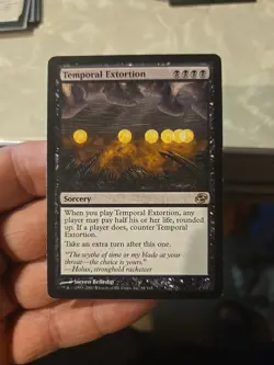 2007 Magic: The Gathering - Planar Chaos Temporal Extortion #81 Played - Image 1