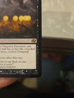 2007 Magic: The Gathering - Planar Chaos Temporal Extortion #81 Played - Image 4