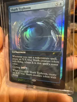 Magic the Gathering MTG Shark Typhoon Foil Promo Store Championship NM - Image 3