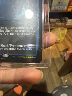 Magic the Gathering MTG Shark Typhoon Foil Promo Store Championship NM - Image 5