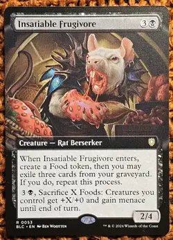 ✨Insatiable Frugivore✨ MTG | Commander: Bloomburrow | Borderless | R 0053 - Image 1