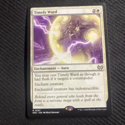 Timely Ward Commander: Duskmourn: House of Horror Regular - Image 1