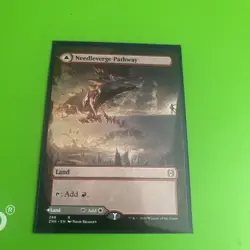 Needleverge Pathway (Borderless) Zendikar Rising Regular - Image 1