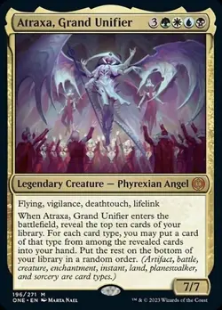 Atraxa, Grand Unifier Phyrexia: All Will Be One Foil - Image 1