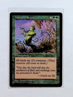 MTG - Magic The Gathering - Nature's Revolt - Tempest - NP/NM! - Image 1