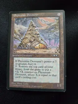 Magic The Gathering Phyrexian Devourer Alliances MTG LP/MP - Image 1