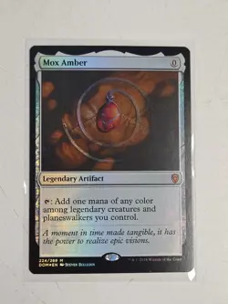 Mox Amber Mtg Dominaria Foil - Image 1
