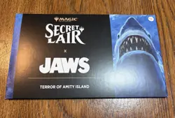 Magic the Gathering: JAWS - Terror of Amity Island Secret Lair Non-Foil SEALED - Image 1