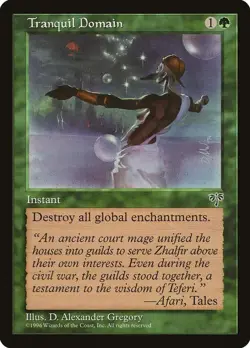 TRANQUIL DOMAIN COMMON MIRAGE MAGIC: THE GATHERING NM/M - Image 1