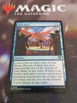 Mtg. Flow State. Foil. Secrets of Strixhaven. Pack Fresh - Image 1