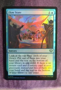 Flow State Secrets of Strixhaven Foil MTG Magic The Gathering Uncommon - Image 1