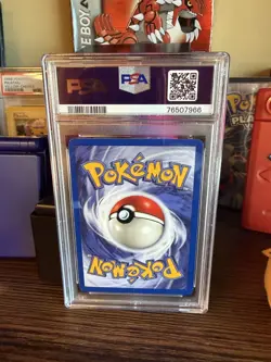 Pokemon Team Rocket 1st Edition Dark Golduck 37/82 - PSA 8 NM-MT! WOTC! - Image 2