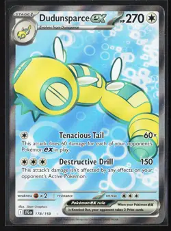 Dudunsparce ex 178/159 SV09: Journey Together Pokemon - Image 1