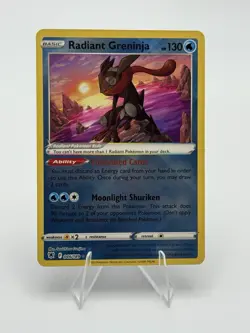 Radiant Greninja 046/189 Swsh10: Astral Radiance Holo Pokemon TCG - NM - Image 1