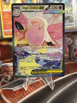 Mega Clefable Ex SIR 119/088 Pokemon TCG Perfect Order - Image 1