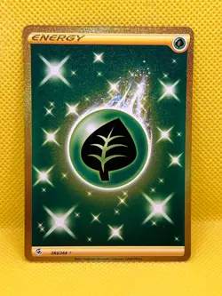 Pokemon Tcg Grass Energy 283/264 Gold Secret Rare Fusion Strike - Image 1