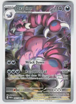 DRAPION 097/088 HOLO ILLUSTRATION RARE PERFECT ORDER POKEMON NM/M - Image 1