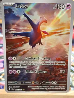 Latios 203/191 Sturmische Funken Deutsch NM Pokemon - Image 1