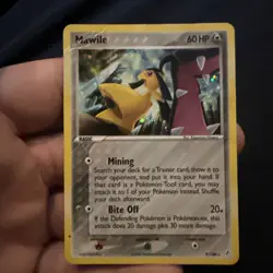 Mawile 9/100 EX Crystal Guardians Holo Pokemon TCG Dmg - Image 1