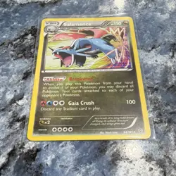 Salamence 64/101 Plasma Blast Stage 2 Holo Gaia Crush Pokemon - Image 2