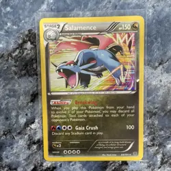 Salamence 64/101 Plasma Blast Stage 2 Holo Gaia Crush Pokemon - Image 4