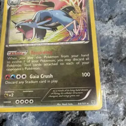 Salamence 64/101 Plasma Blast Stage 2 Holo Gaia Crush Pokemon - Image 5
