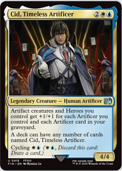 Cid, Timeless Artificer 408 & 418 - Final Fantasy - Non FOIL - *NM* MtG - Image 2