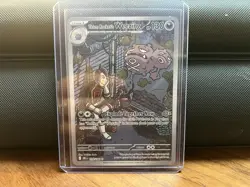 Pokemon TCG Team Rocket's Weezing 199/182 Illustration Rare Holo Sv10 Stage 1 1… - Image 1