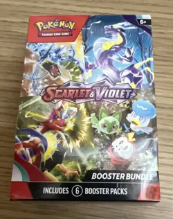 Pokemon Scarlet and Violet Booster Bundle FACTORY SEALED NEW 820650853371 - Image 1