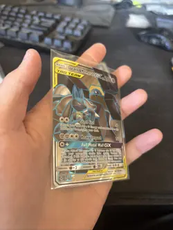 Lucario & Melmetal GX (Full Art) 203/214 SM Unbroken Bonds Pokemon TCG. NM! - Image 4