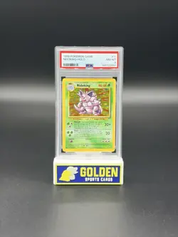 1999 POKEMON NIDOKING HOLO PSA 8 WOTC TCG - Image 1