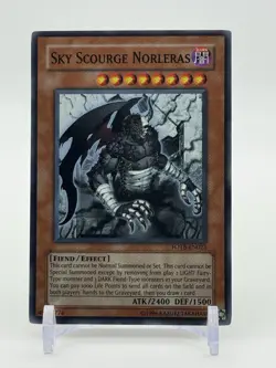 Yu-Gi-Oh! Sky Scourge Norleras Super Rare Unlimited FOTB-EN022 NM / VLP - Image 1