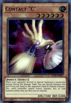 Contact "C" Super Rare OTS Tournament Pack 18 OP18-EN007 NM - Image 1