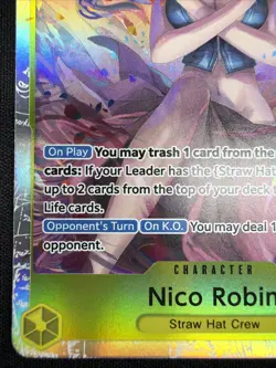 Nico Robin (055) EB03-055 Extra Booster: One Piece Heroines Edition Foil SR - Image 5